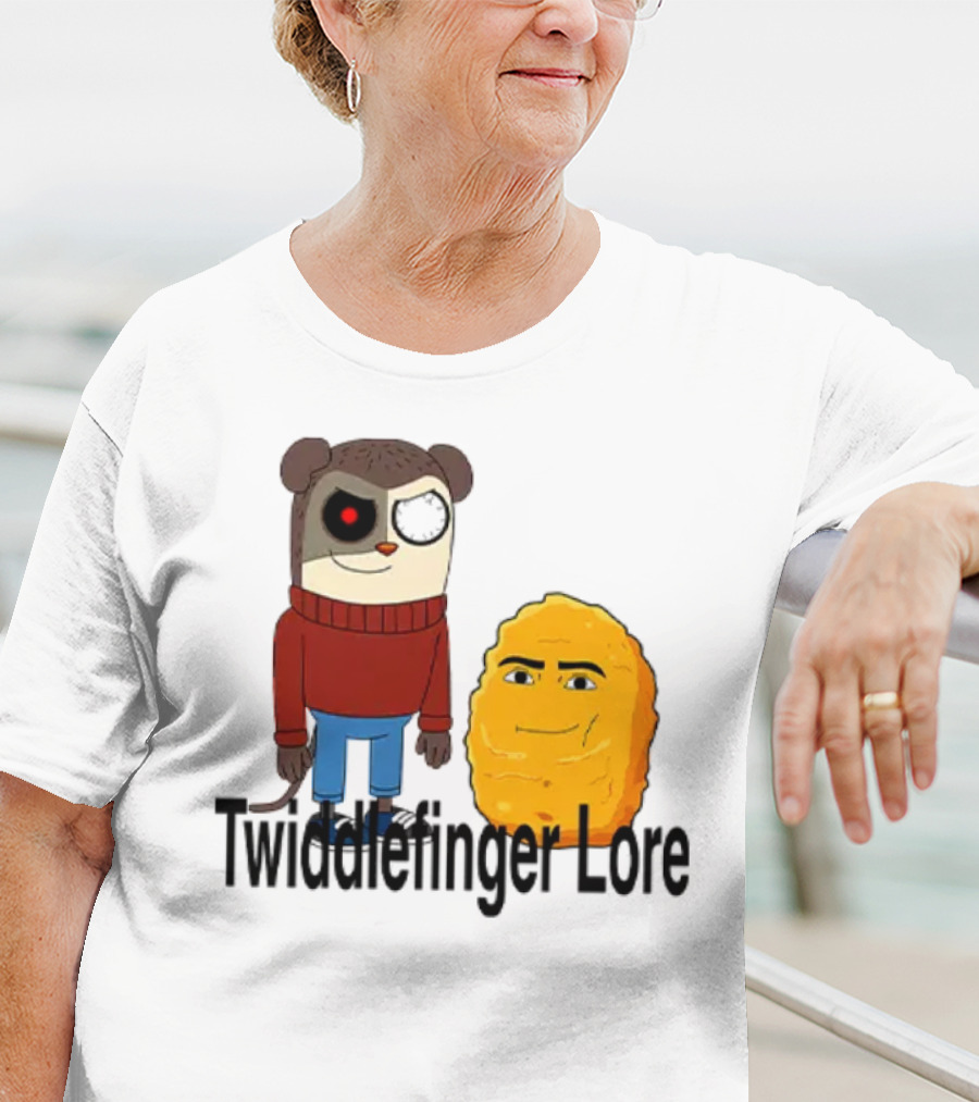 Twiddlefinger Lore Max And Nugget Cartoon Characters T-Shirt