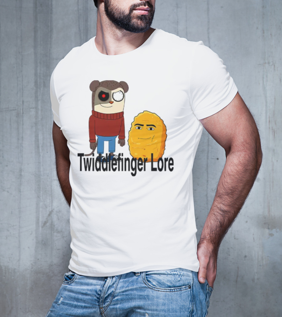 Twiddlefinger Lore Max And Nugget Cartoon Characters T-Shirt