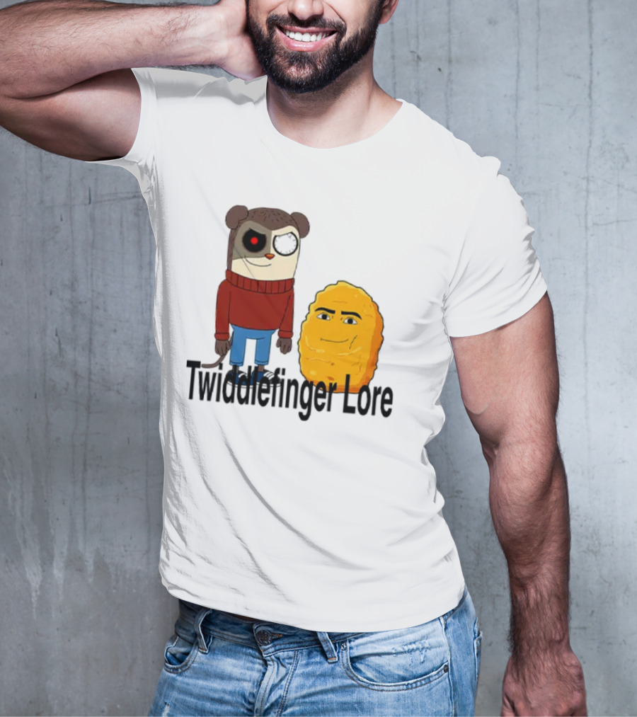 Twiddlefinger Lore Max And Nugget Cartoon Characters T-Shirt