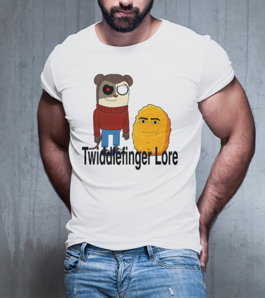 Twiddlefinger Lore Max And Nugget Cartoon Characters T-Shirt