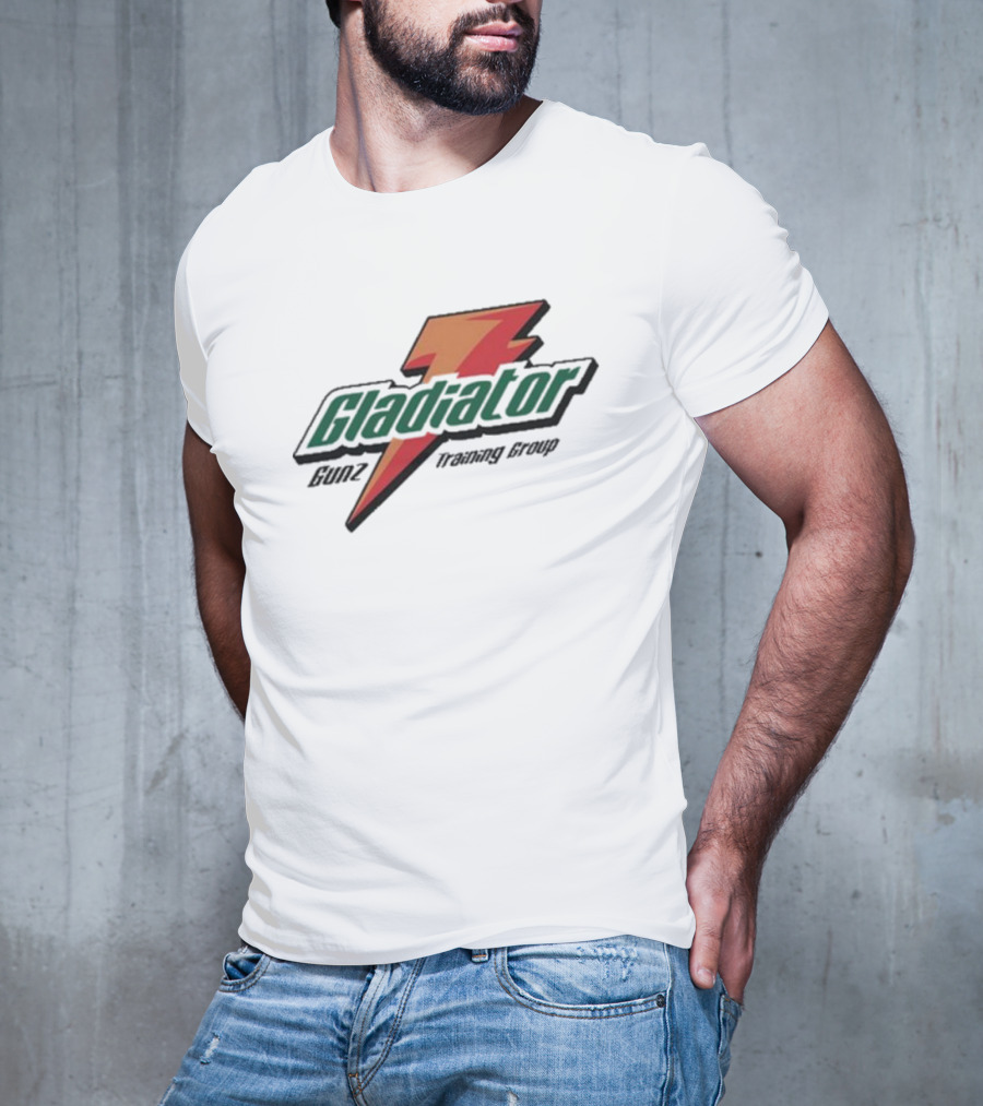 Channingcrowder Gladiator Gunz Training Group Thunderbolt T-Shirt