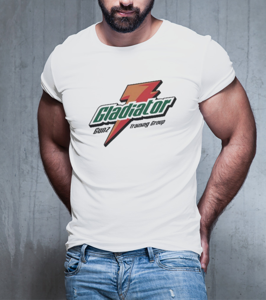 Channingcrowder Gladiator Gunz Training Group Thunderbolt T-Shirt