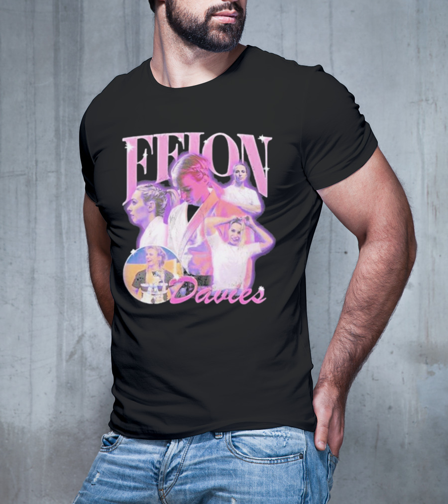 Ffion Davies Vintage Bootleg Pastel Collage T-Shirt