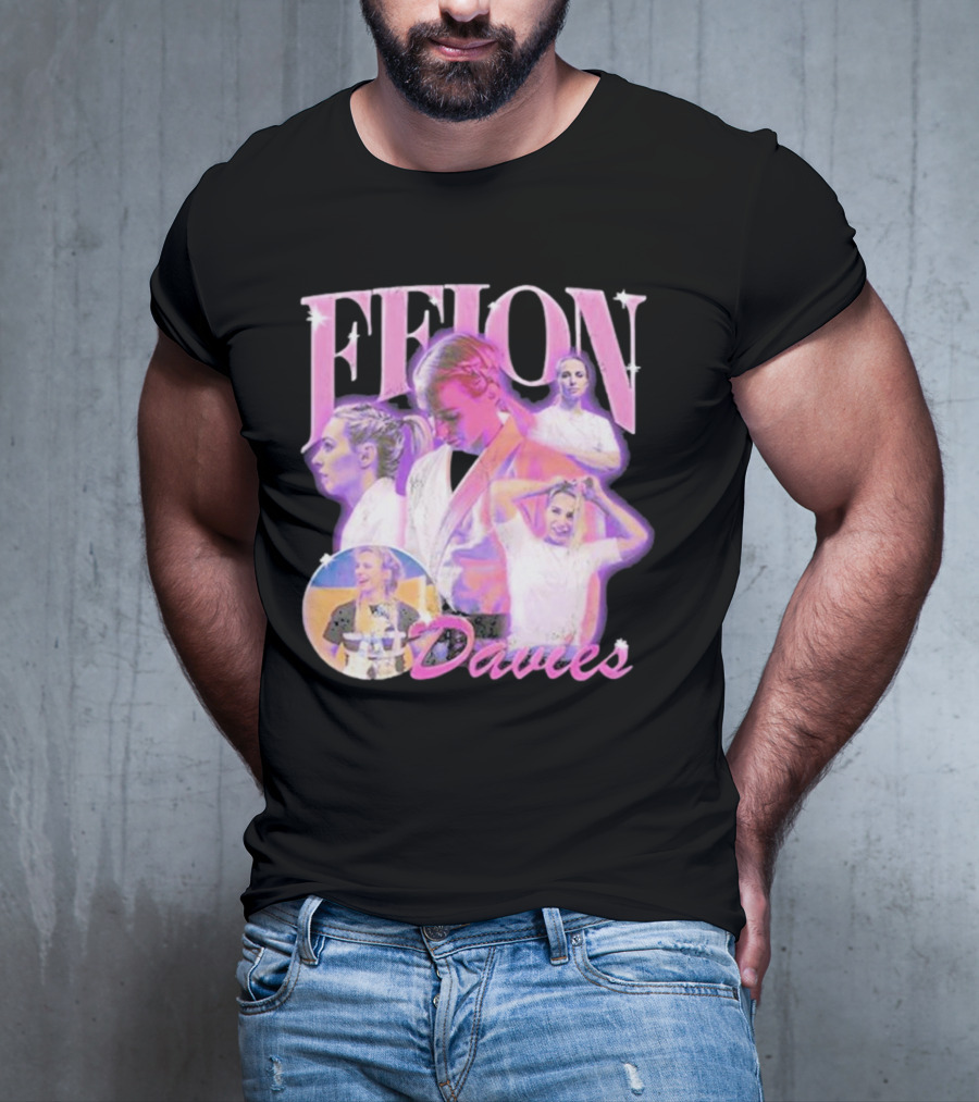 Ffion Davies Vintage Bootleg Pastel Collage T-Shirt