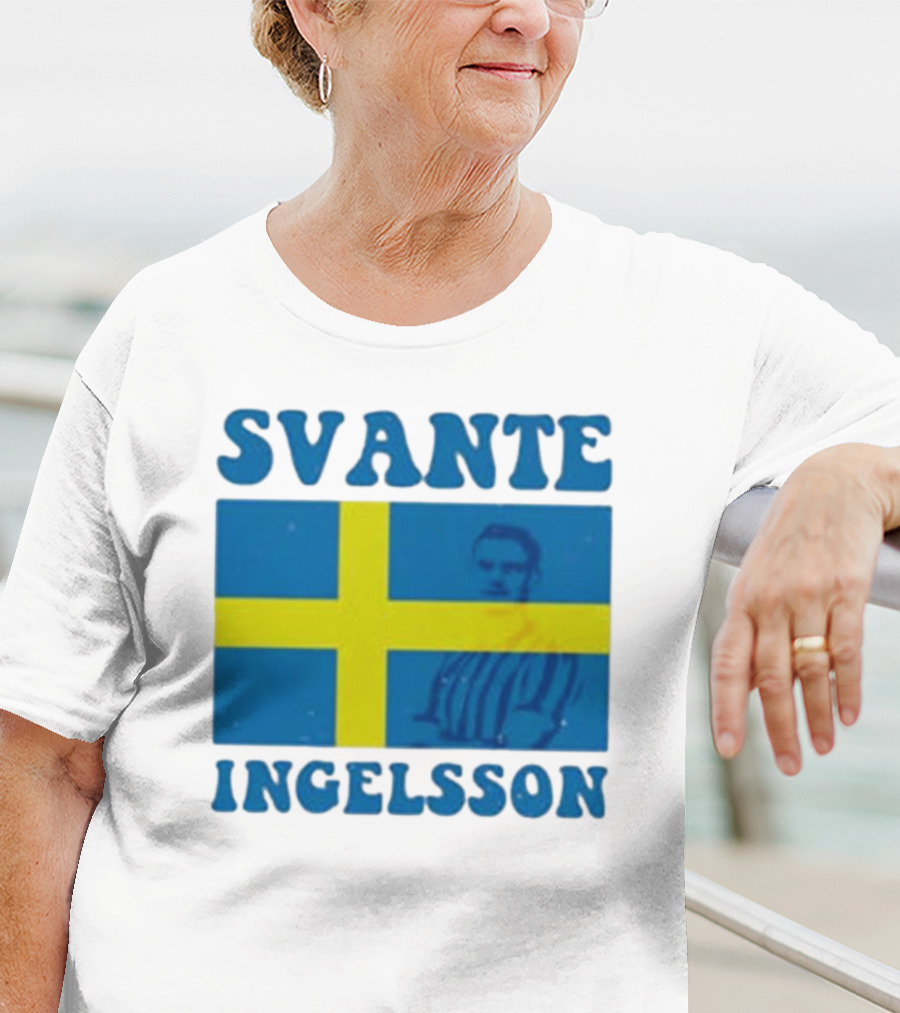 Svante Ingelsson Swedish Flag Sheffield Wednesday EFL T-Shirt
