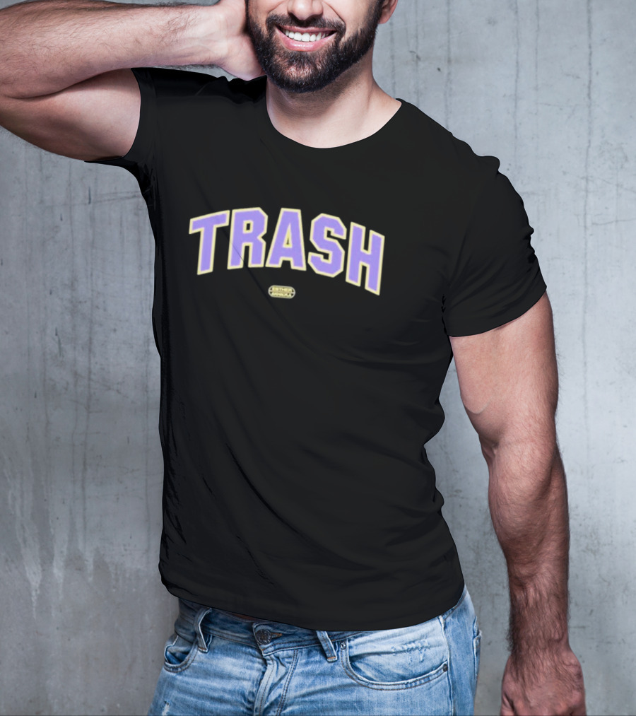 Trash Tuesday Trash Esther And Khalyla Purple T-Shirt