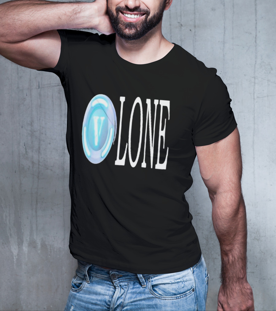 Bussinapparelco Vlone Vbuck Coin Icon And Text T-Shirt