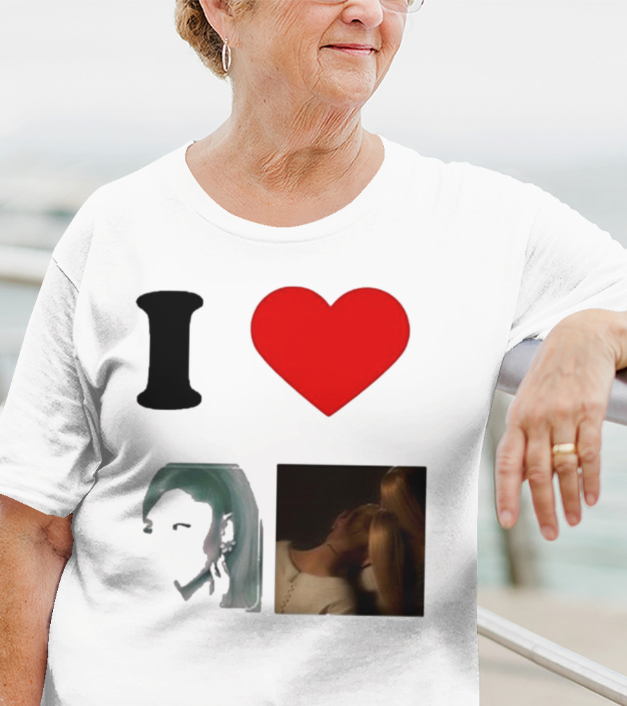 I Love Ariana Grande Cameron Fan Art Duo T-Shirt
