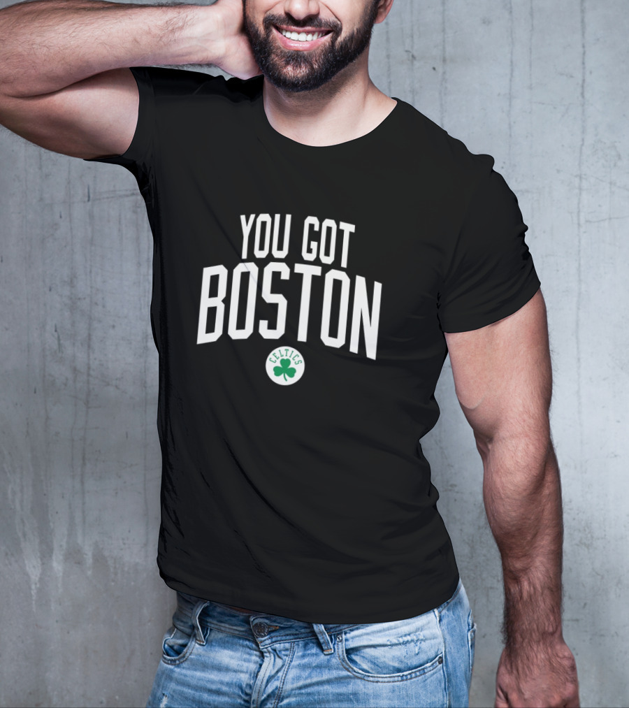 You Got Boston Celtics Logo Green Clover T-Shirt