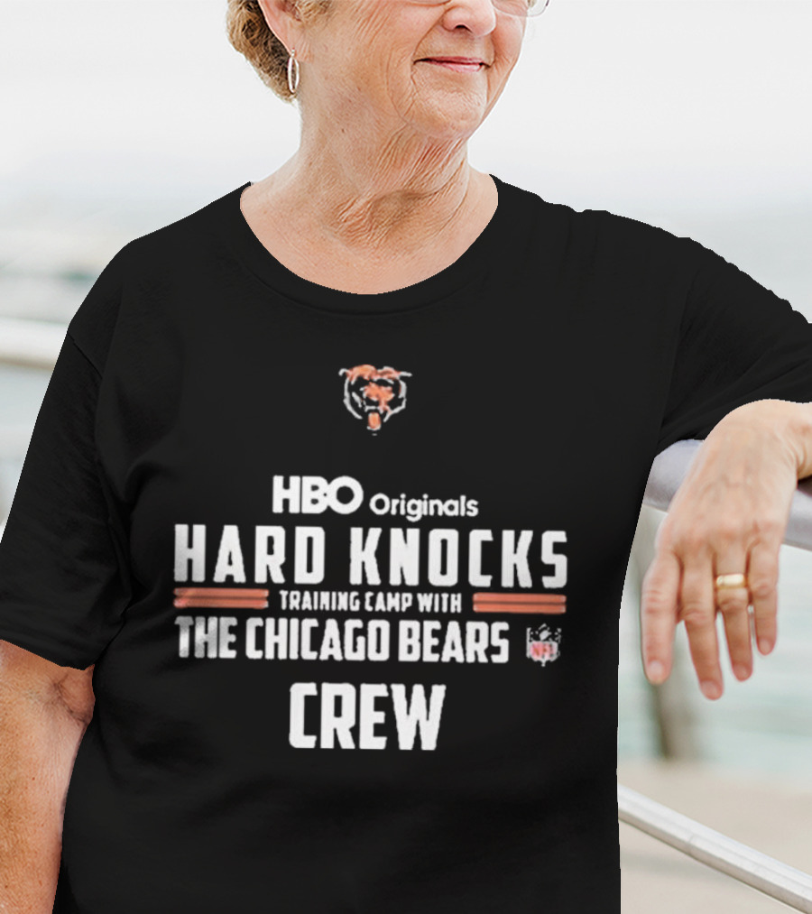 HBO Originals Hard Knocks Training Camp With The Chicago Bears NFL Crew T-Shirt