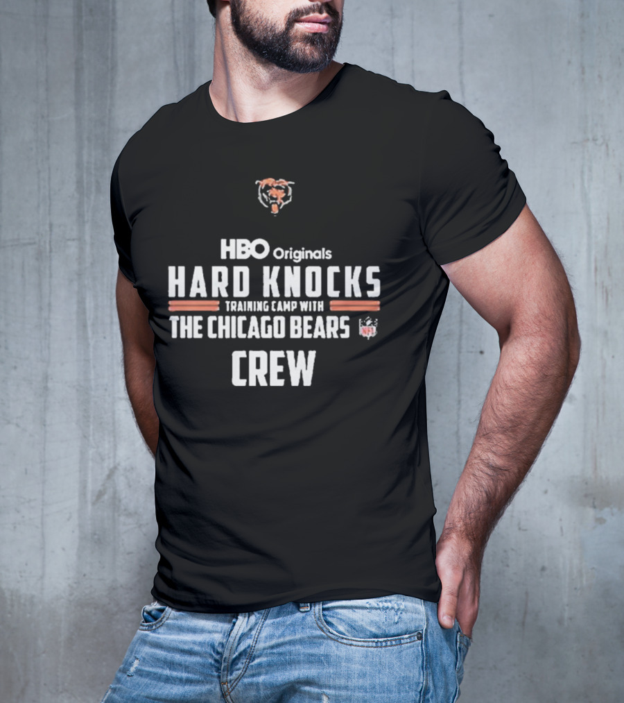 HBO Originals Hard Knocks Training Camp With The Chicago Bears NFL Crew T-Shirt