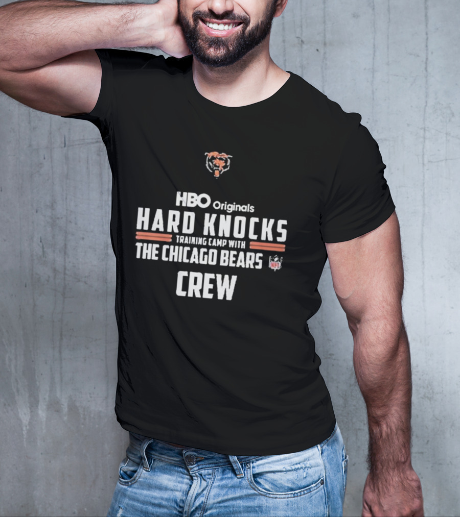 HBO Originals Hard Knocks Training Camp With The Chicago Bears NFL Crew T-Shirt