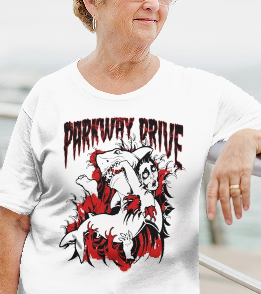 Parkway Drive Blood In The Water Shark Attack T-Shirt