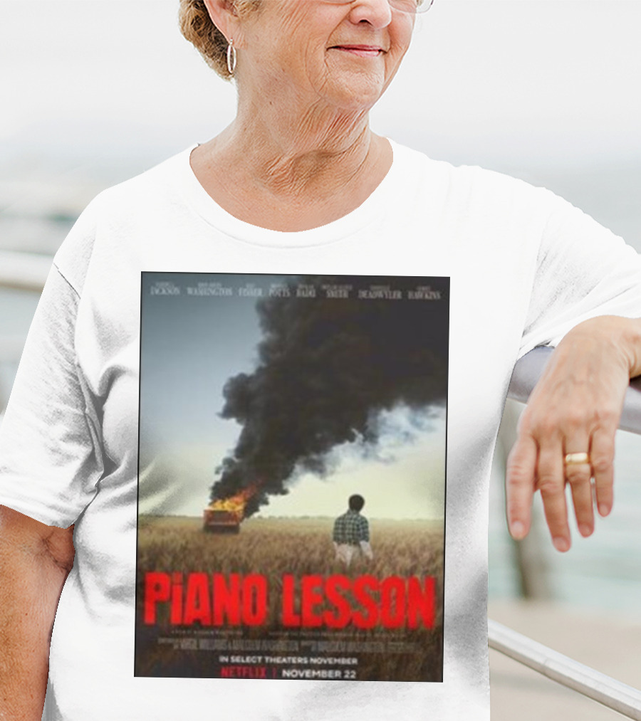 Piano Lesson Directed Malcolm Washington Starring Samuel L Jackson John David Washington Netflix November 22 T-Shirt
