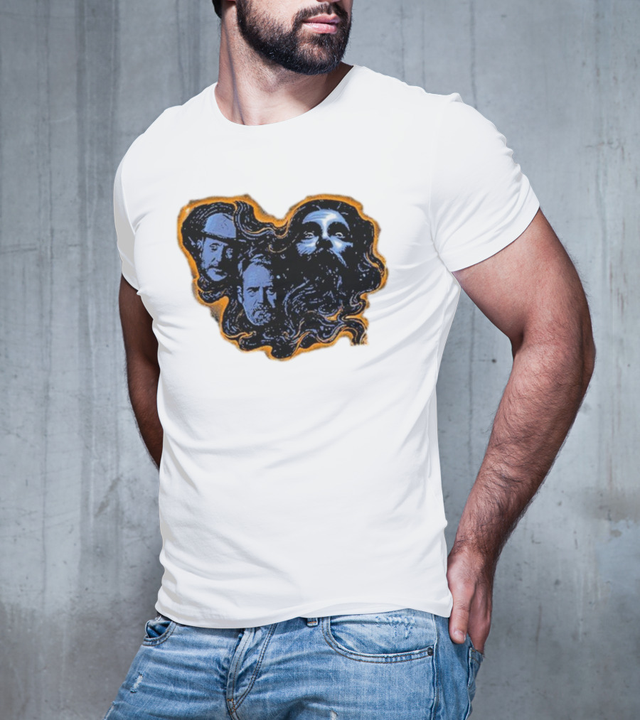 The White Buffalo A Freight Train Through The Night Faces And Mystical T-Shirt