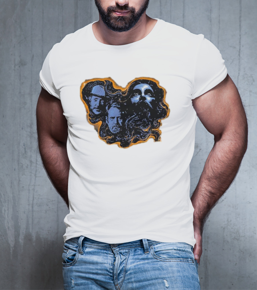 The White Buffalo A Freight Train Through The Night Faces And Mystical T-Shirt