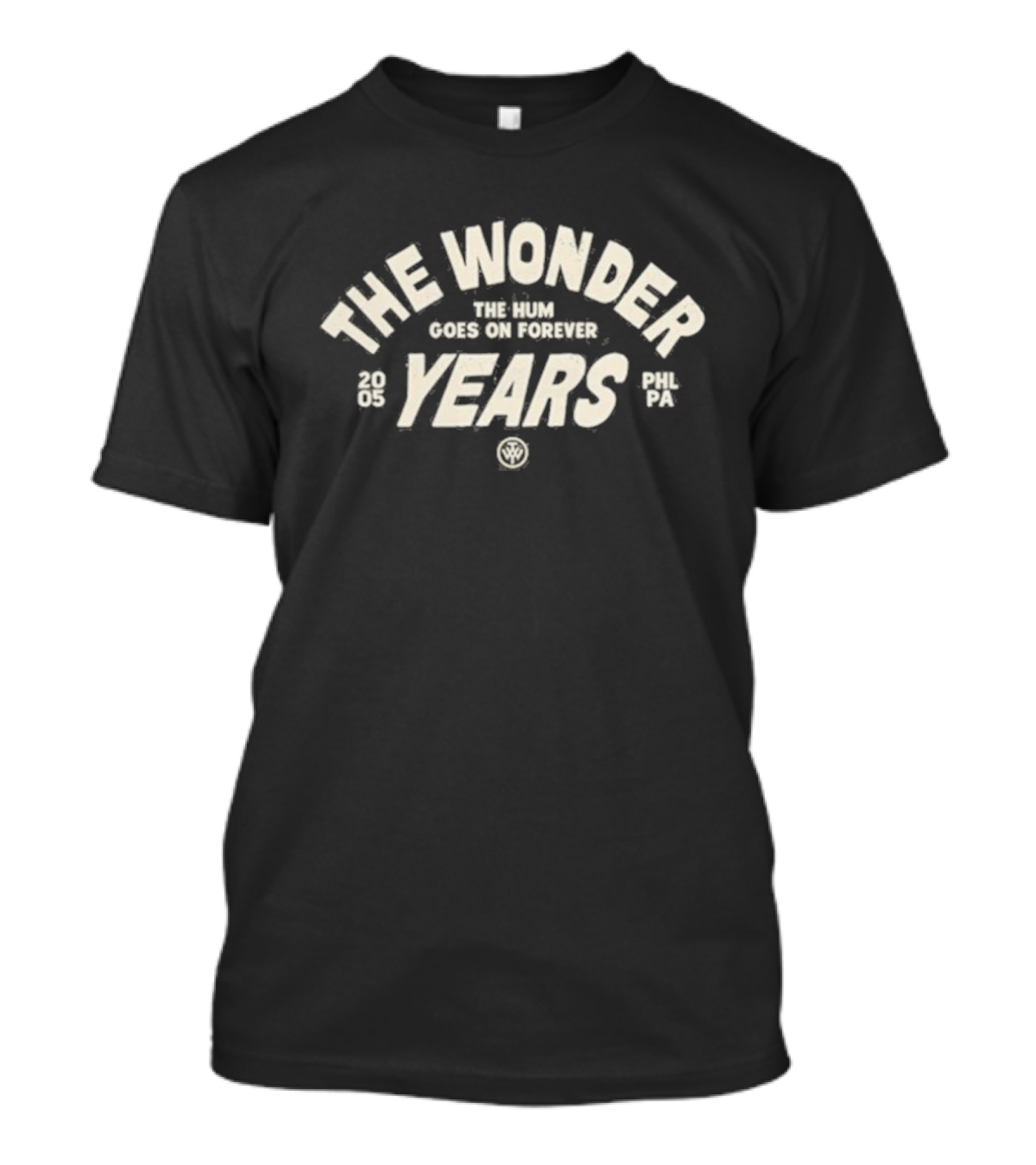 The Wonder Years The Hum Goes On Forever 2005 PHL PA T-Shirt