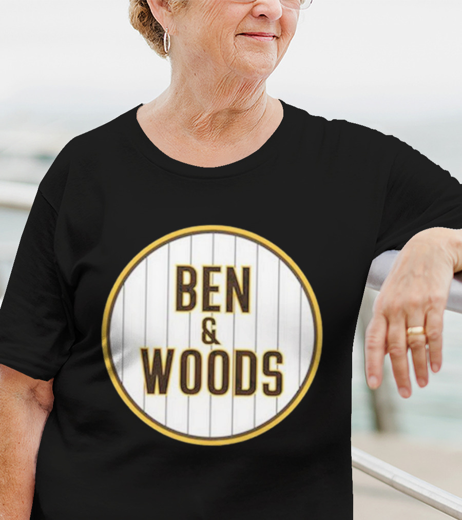 Yu Darvish Ben And Woods Pinstripe Circle T-Shirt