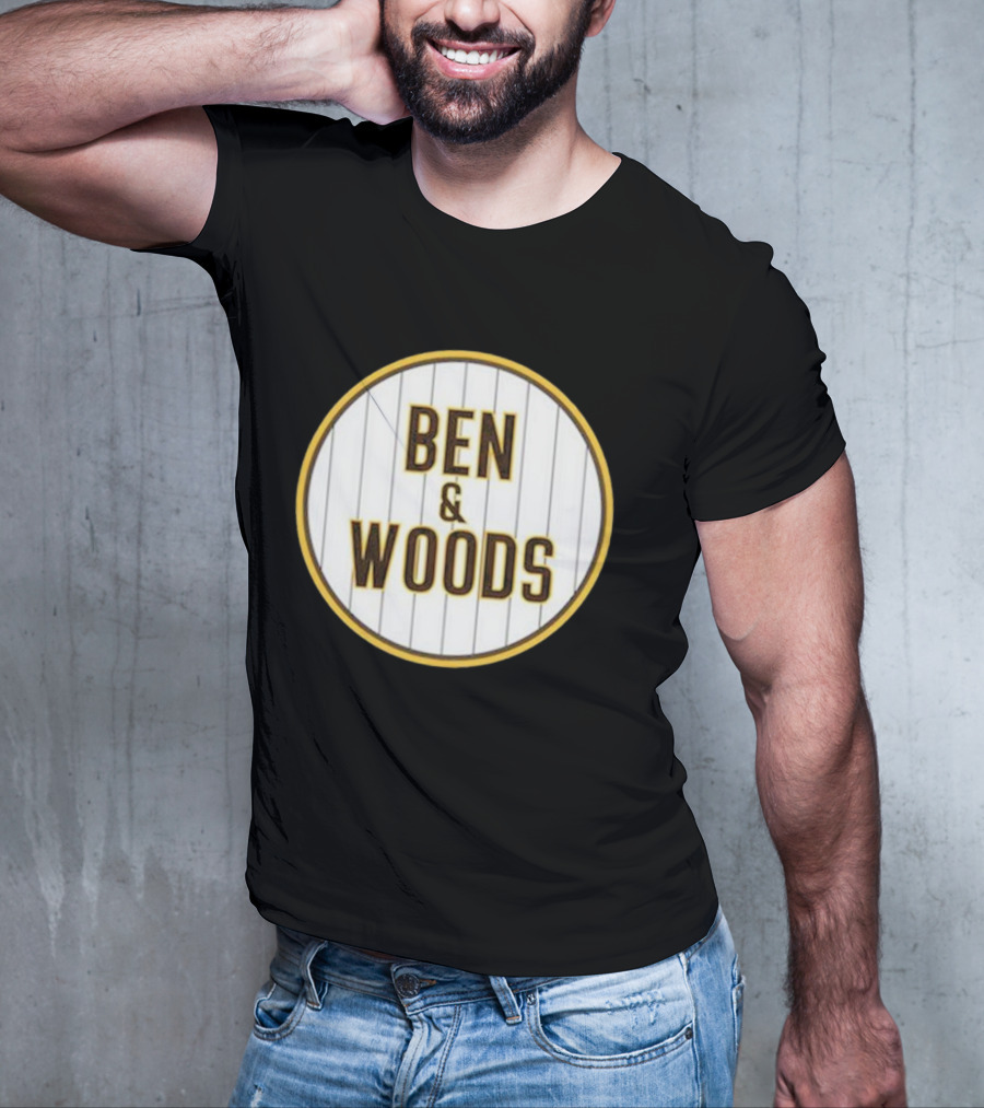 Yu Darvish Ben And Woods Pinstripe Circle T-Shirt