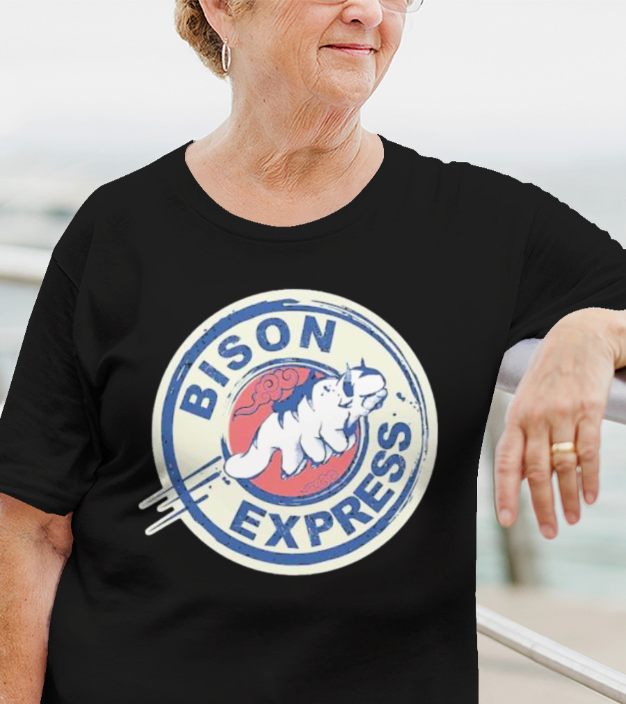 Bison Express Flying Bison Vintage Logo Avatar Reference T-Shirt