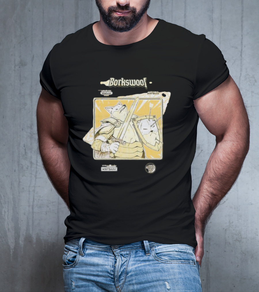Borkwoof Woofer Woofbark Knight Adventure T-Shirt