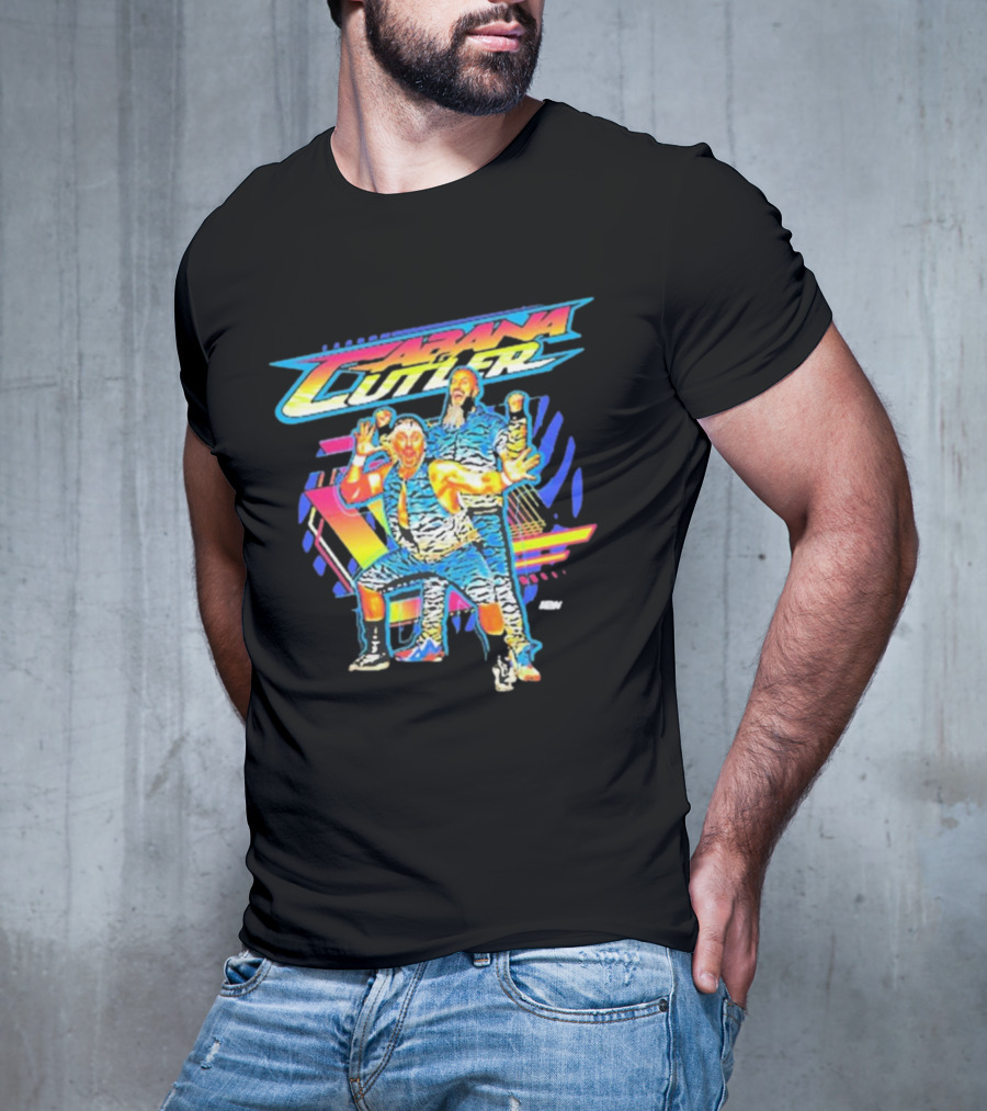 Cabana And Cutler Retro Wrestling Duo T-Shirt