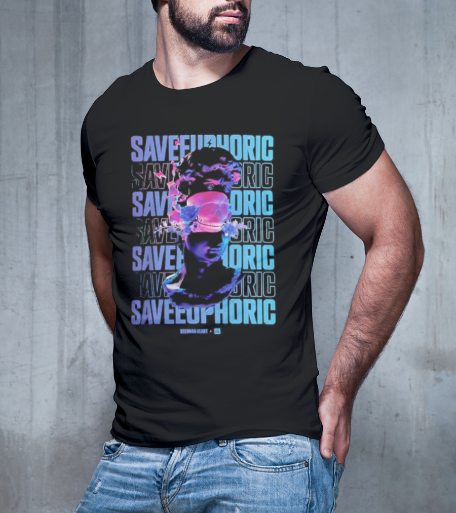 Brennan Heart Save Euphoric Multilayered Neon T-Shirt