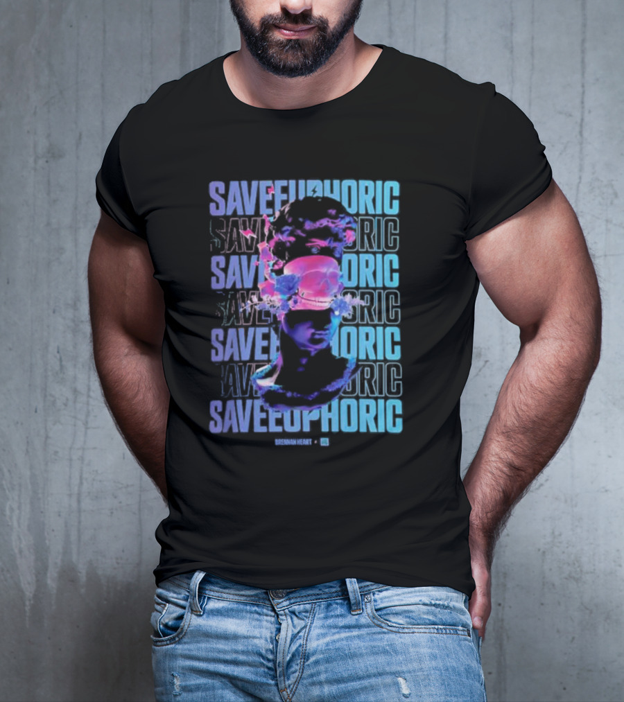 Brennan Heart Save Euphoric Multilayered Neon T-Shirt