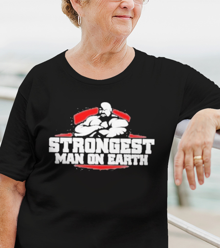 Brian Shaw Strongest Man On Earth T-Shirt