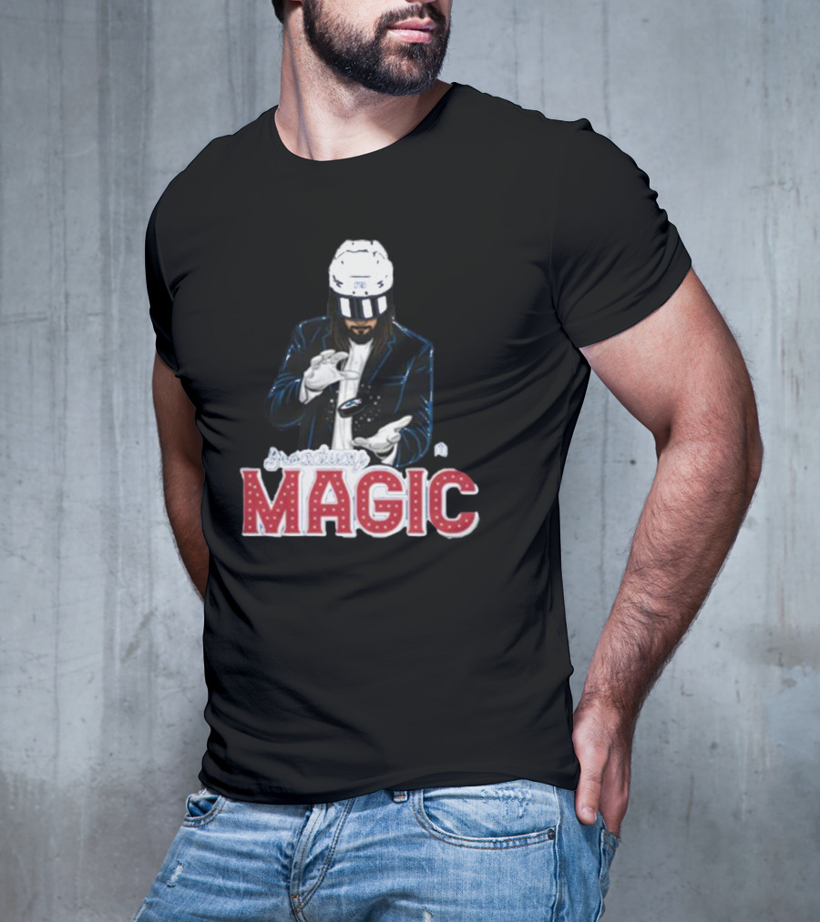 Broadway Magic Hockey Helmet Wizard T-Shirt