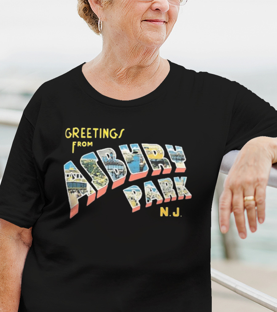 Greetings From Asbury Park N.J. Bruce Springsteen T-Shirt