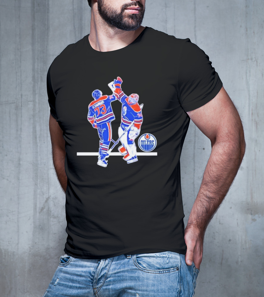 Edmonton Oilers Vinny Skinny Winny High-Five T-Shirt