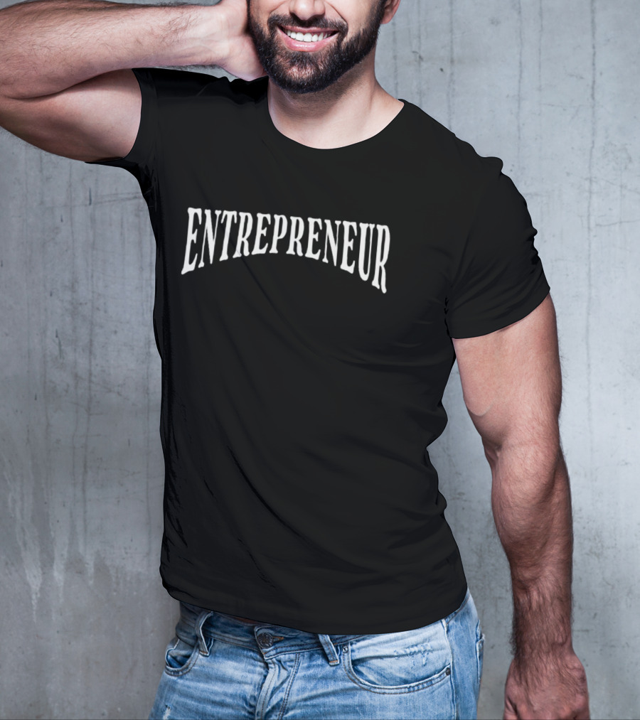 Entrepreneur Arched Vintage T-Shirt