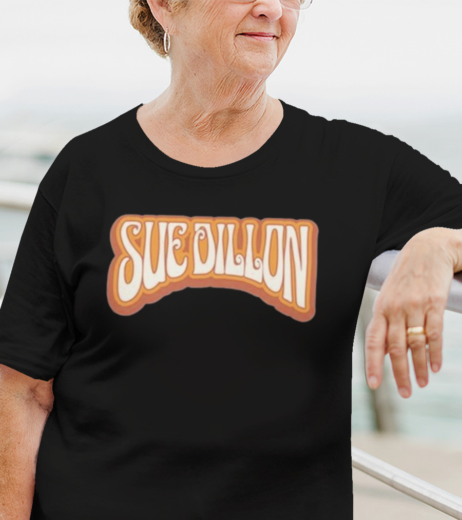 Sue Dillon Bold Retro Script T-Shirt