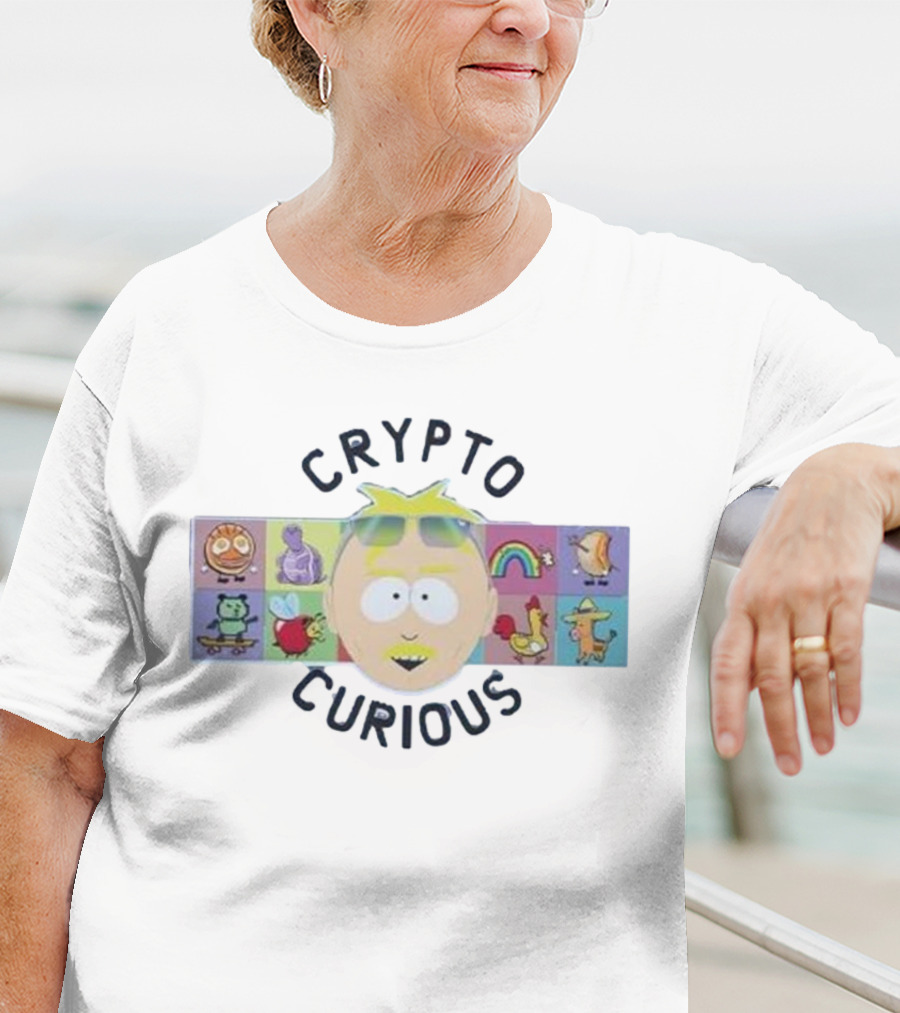 South Park Vic Chaos Crypto Curious Icons Collection T-Shirt