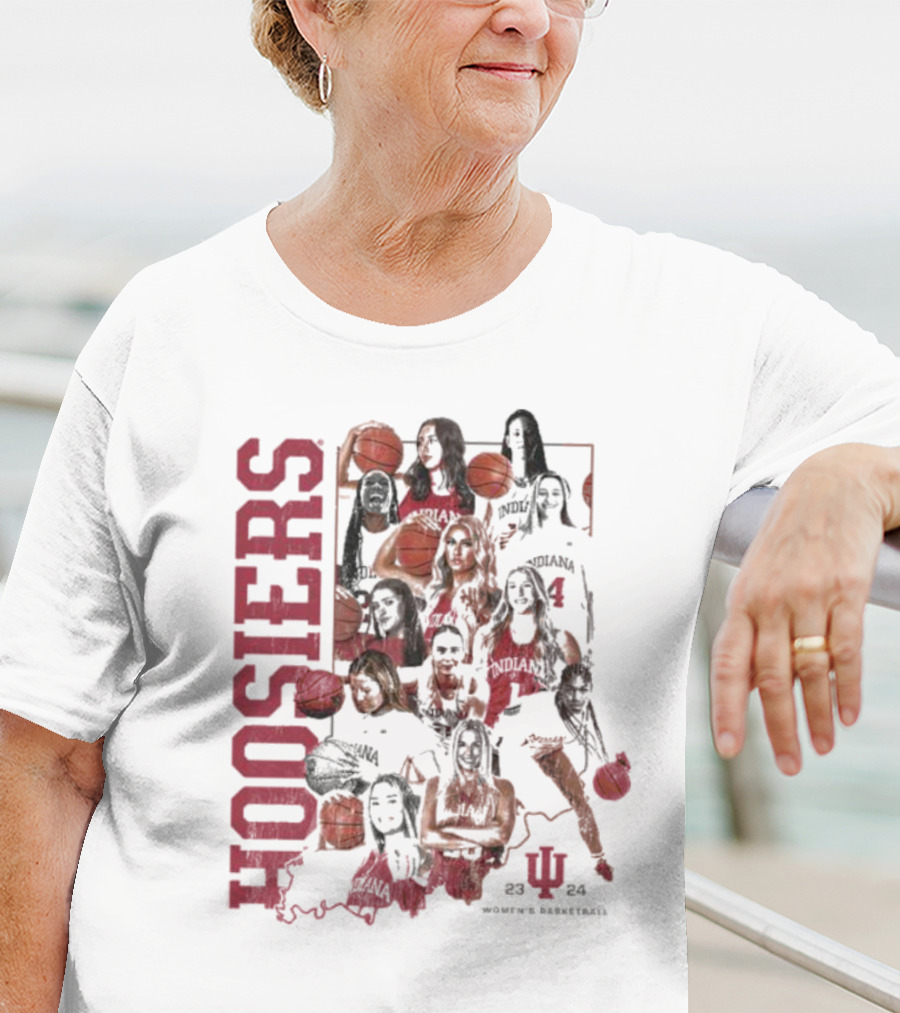Indiana Hoosiers 23-24 Women's Basketball Team Exclusive Release T-Shirt