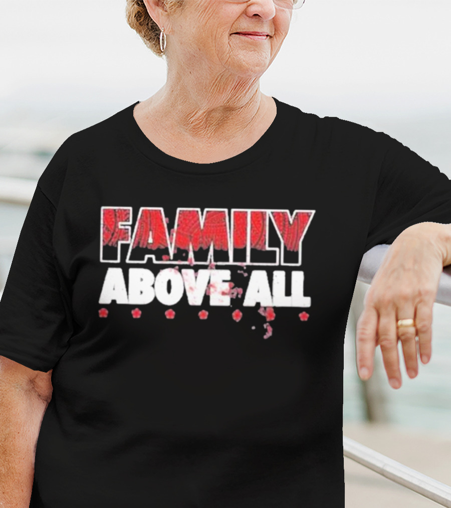 Family Above All Roman Reigns WWE Bloodline T-Shirt