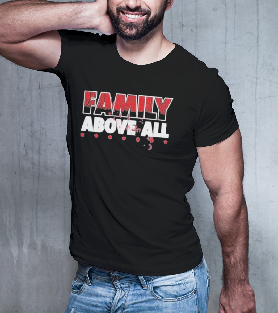 Family Above All Roman Reigns WWE Bloodline T-Shirt