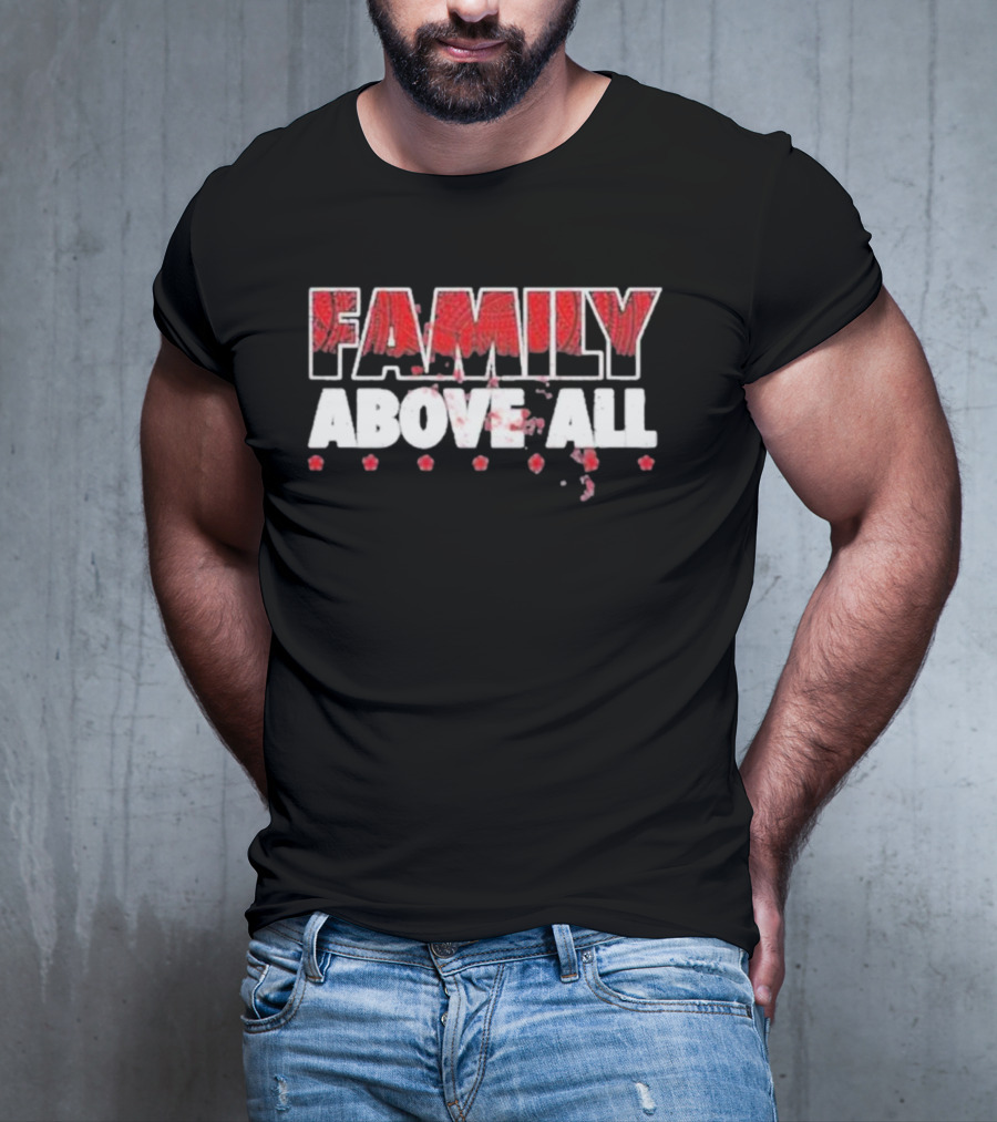 Family Above All Roman Reigns WWE Bloodline T-Shirt