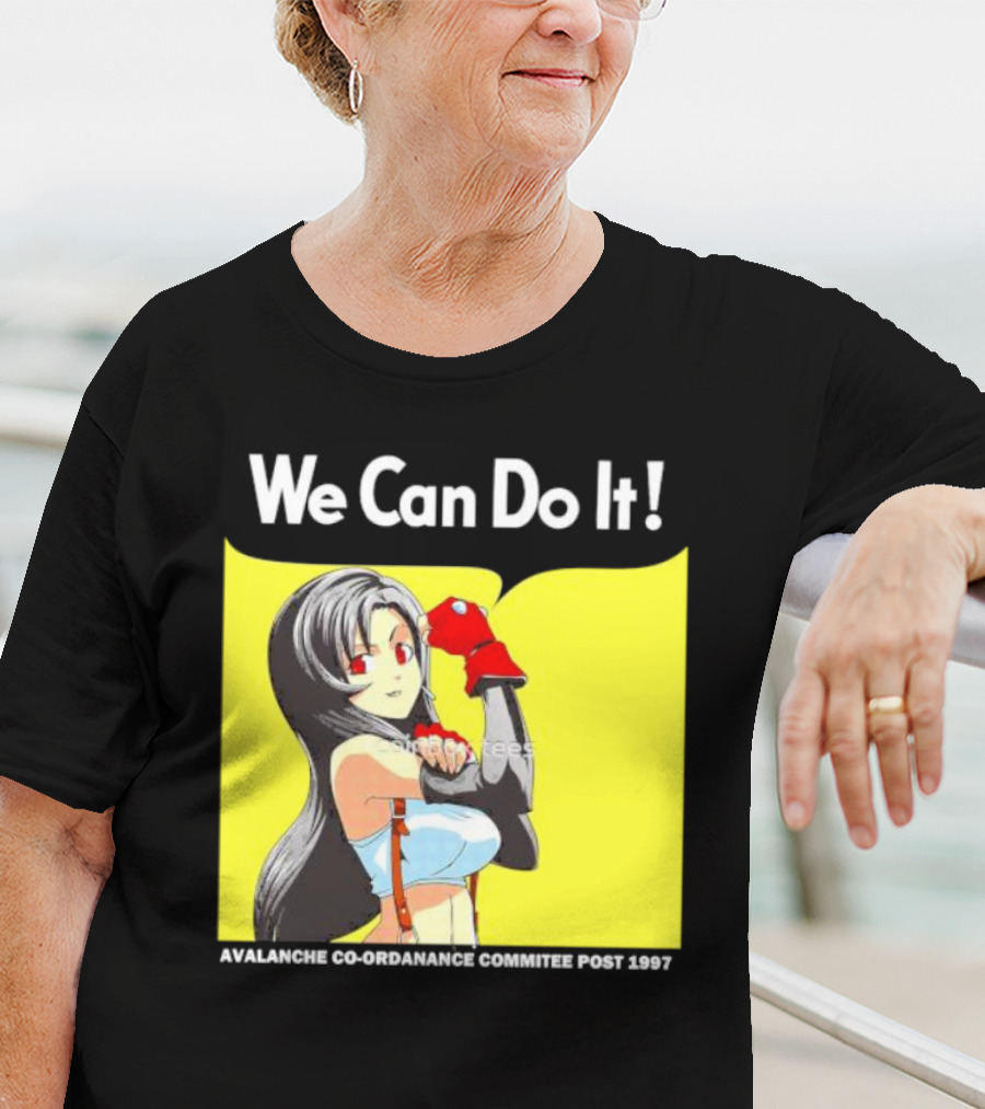 We Can Do It Avalanche Co-Ordanance Committee Post 1997 T-Shirt
