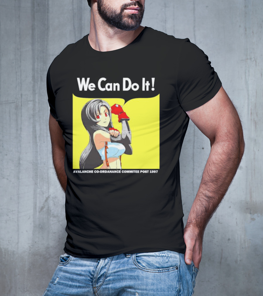 We Can Do It Avalanche Co-Ordanance Committee Post 1997 T-Shirt