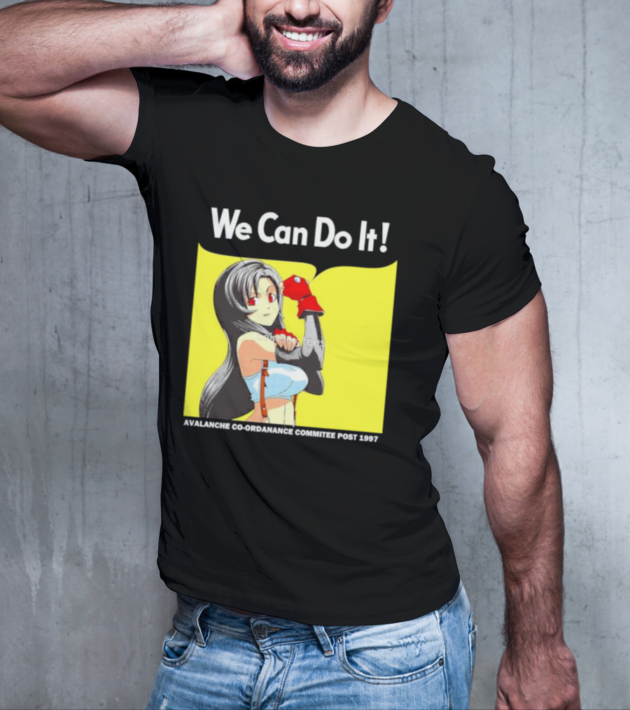 We Can Do It Avalanche Co-Ordanance Committee Post 1997 T-Shirt