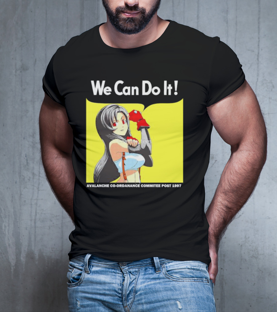 We Can Do It Avalanche Co-Ordanance Committee Post 1997 T-Shirt
