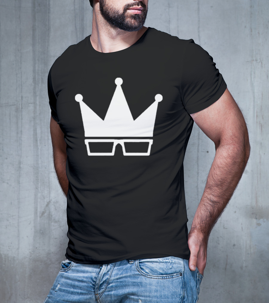 Framerate White Crown Glasses Merch T-Shirt