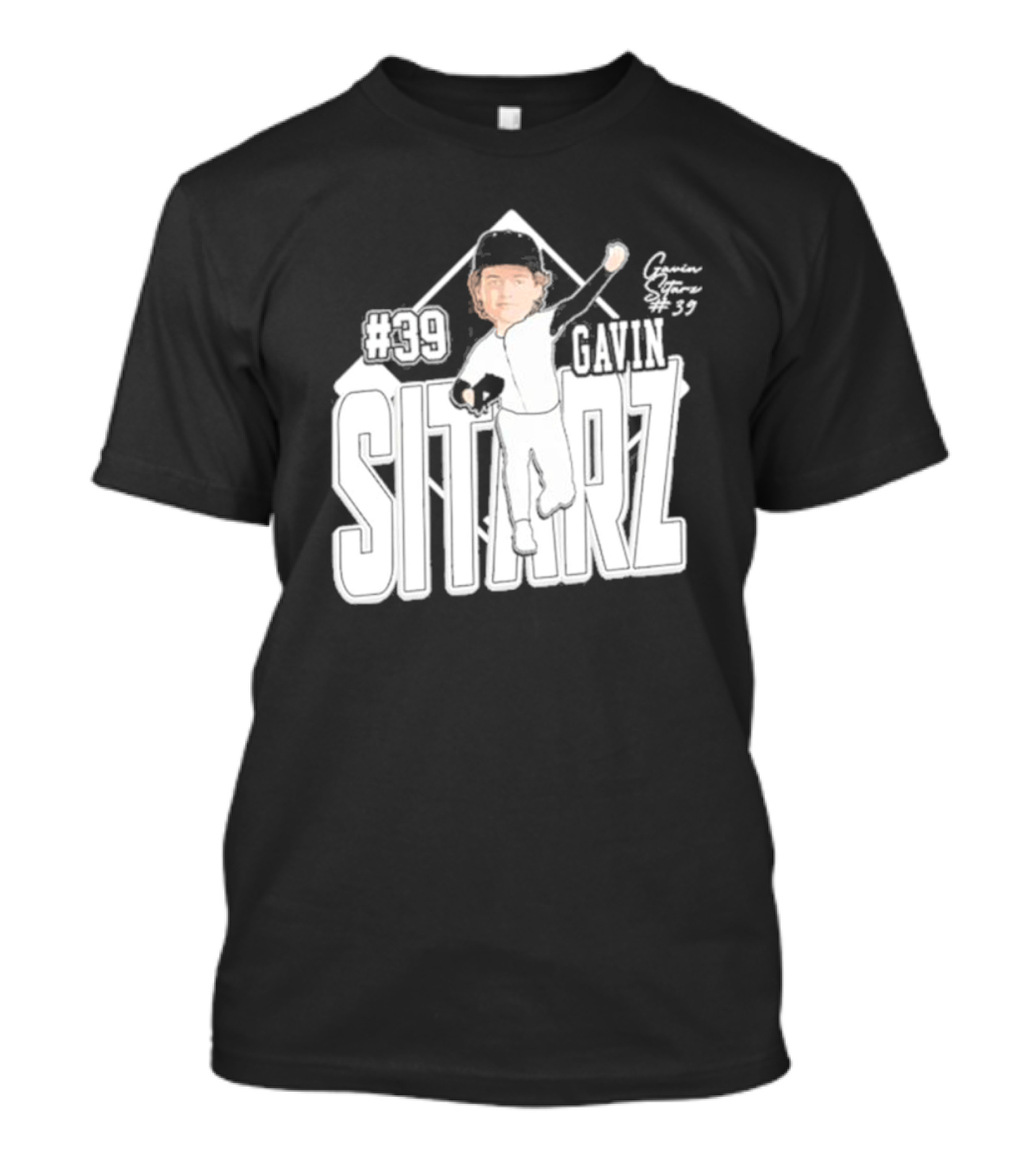 Gavin Sitarz #39 Michigan State Signature T-Shirt