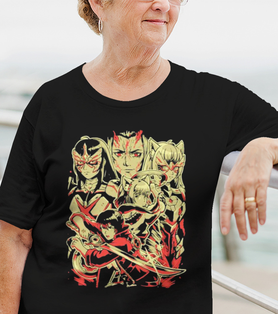 Cycle Of Life And Death Anime Warriors T-Shirt