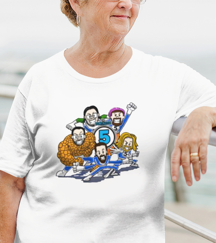 Dave Wonder Funtastic 5 Superhero T-Shirt