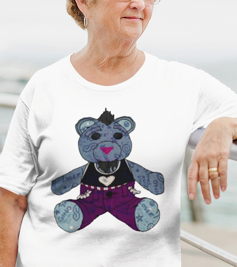 Doodle Bear Killian Krowe Bear Loser One Gino T-Shirt