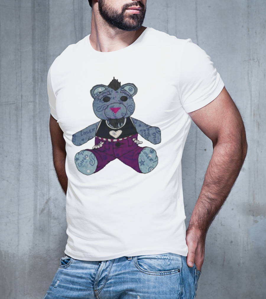 Doodle Bear Killian Krowe Bear Loser One Gino T-Shirt