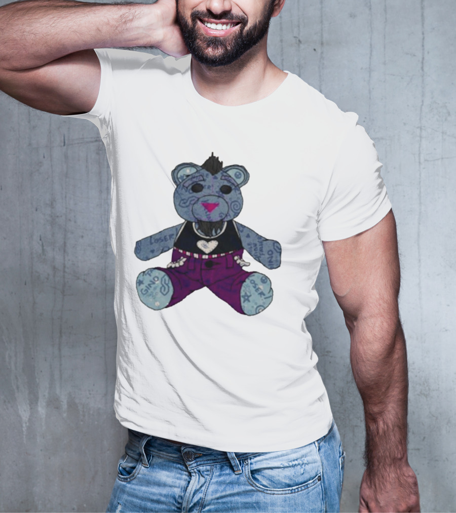 Doodle Bear Killian Krowe Bear Loser One Gino T-Shirt